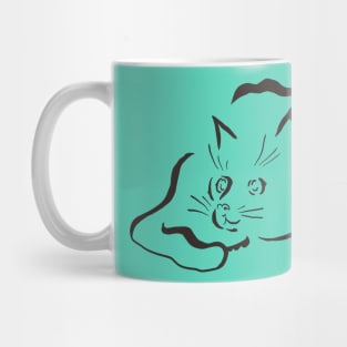 funny kitten Mug